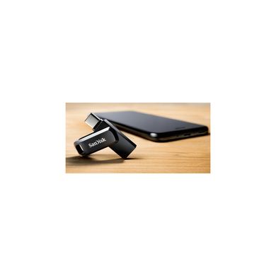 SanDisk 128 GB Ultra Dual Drive Go USB Type-C Black (SDDDC3-128G-G46) 323257 фото