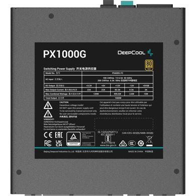 Deepcool PX1000G (R-PXA00G-FC0B) 326437 фото