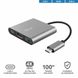 Trust Dalyx 3-in-1 Multiport USB-C Adapter ALUMINIUM (23772) 330268 фото 7