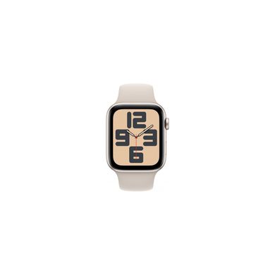 Apple Watch SE 2 GPS 44mm Starlight Aluminium Case with Starlight Sport Band S/M (MRE43) 329759 фото