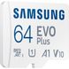 Samsung 64 GB microSDXC Class 10 UHS-I U1 V10 A1 EVO Plus + SD Adapter MB-MC64KA 330277 фото 3
