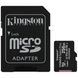 Kingston 256 GB microSDXC Class 10 UHS-I U3 Canvas Select Plus + SD Adapter SDCS2/256GB 323521 фото 1