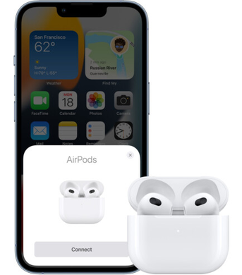 Apple AirPods 3rd generation with Lightning Charging Case (MPNY3) 6822769 фото