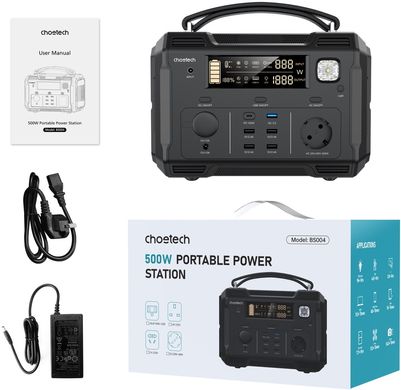 Choetech Portable Power Station 500W (BS004) 318490 фото