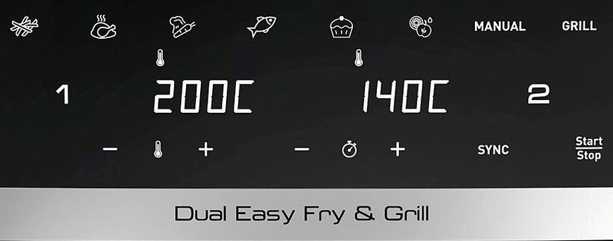 Tefal Dual Easy Fry & Grill Air Fryer EY905D10 329082 фото
