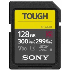 Sony 128 GB SDXC UHS-II U3 V90 TOUGH SFG1TG 323171 фото