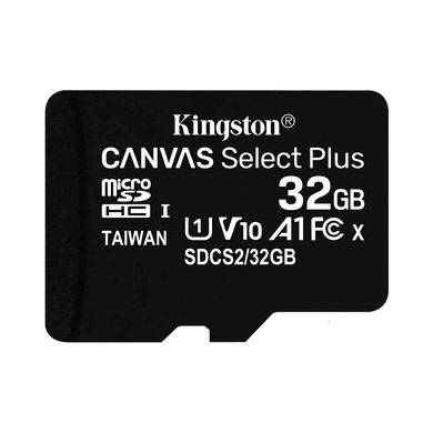 Kingston 32 GB microSDHC Class 10 UHS-I Canvas Select Plus SDCS2/32GBSP 323517 фото