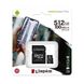 Kingston 512 GB microSDXC Class 10 UHS-I U3 Canvas Select Plus + SD Adapter (SDCS2/512GB) 323520 фото 3