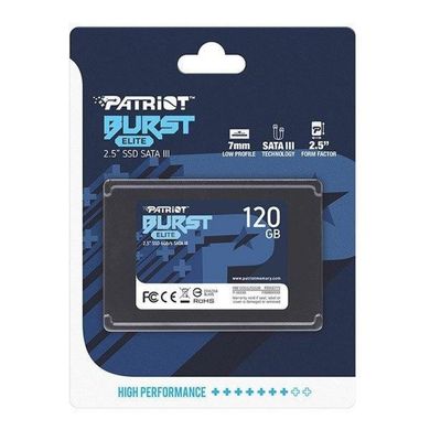 PATRIOT Burst Elite 120 GB (PBE120GS25SSDR) 306182 фото