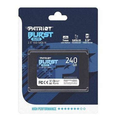PATRIOT Burst Elite 240 GB (PBE240GS25SSDR) 306183 фото