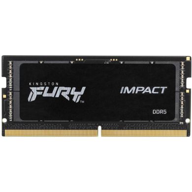 Kingston FURY 64 GB (2x32GB) SO-DIMM DDR5 4800 MHz FURY Impact (KF548S38IBK2-64) 323571 фото