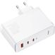 Baseus GaN5 Pro Fast Charger 2C+U 140W White w/Type-C to Type-C cable (CCGP100202) 331052 фото 3