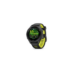 Garmin Forerunner 265S Black Bezel and Case with Black/Amp Yellow Silicone Band (010-02810-53) 327176 фото