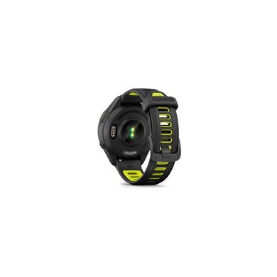 Garmin Forerunner 265S Black Bezel and Case with Black/Amp Yellow Silicone Band (010-02810-53) 327176 фото