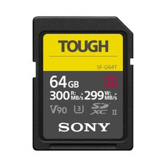 Sony 64 GB SDXC UHS-II U3 V90 TOUGH SF64TG 323176 фото