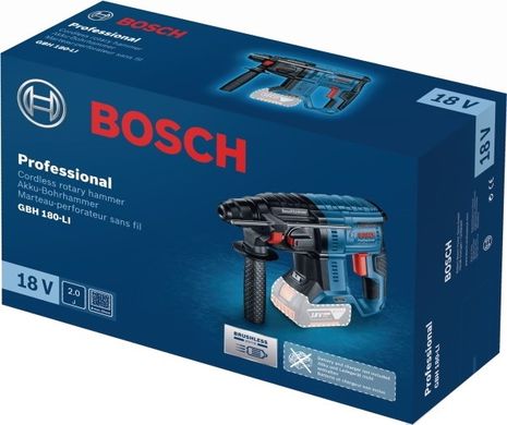 Bosch GBH 180-LI Solo (0611911120) 322755 фото