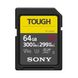 Sony 64 GB SDXC UHS-II U3 V90 TOUGH SF64TG 323176 фото 1