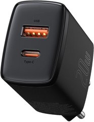 Baseus Compact Quick Charger U+C 20W Black (CCXJ-B01) 329796 фото
