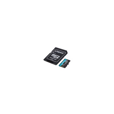 Kingston 256 GB microSDXC class 10 UHS-I U3 Canvas Go! Plus + SD Adapter SDCG3/256GB 323529 фото