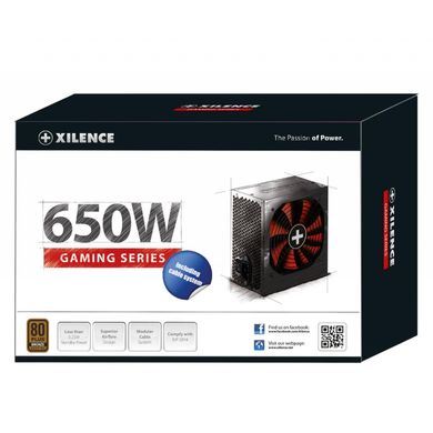 XILENCE XN225 Gaming series 650W (XP650R10) 1606143 фото