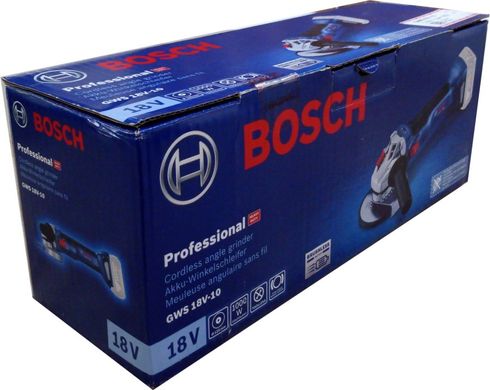 Bosch GWS 18V-10 (06019J4002) 322810 фото