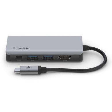 Belkin USB-C 4-in-1 Multiport Adapter (AVC006BTSGY) 326721 фото