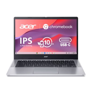 Acer Chromebook 314 CB314-3HT-P4EL Pure Silver (NX.KB5EU.001) 333721 фото