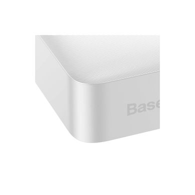 Baseus Bipow Digital Display 2USB + Type-C 15W 20000mAh White (PPBD050102) (1283126558719) 328897 фото