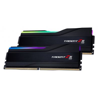 G.Skill 32 GB (2x16GB) DDR5 6000 MHz Trident Z5 RGB Black (F5-6000J4040F16GX2-TZ5RK) 306325 фото