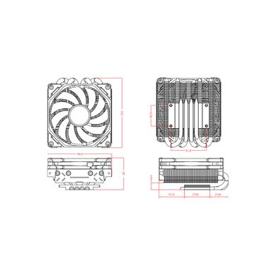 ID-Cooling IS-40X V3 White 326121 фото