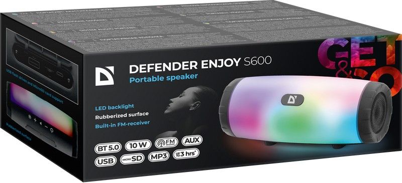 Defender Enjoy S600 Black (65603) 6857302 фото