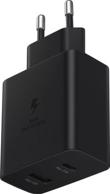 Samsung 35W PD Power Adapter Duo Black (EP-TA220NBEGRU) 6676826 фото