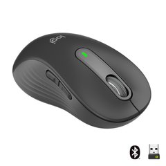 Logitech Signature M650 L Wireless Mouse LEFT Graphite (910-006239) 317313 фото