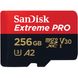 SanDisk 256 GB microSDXC UHS-I U3 Extreme Pro + SD Adapter SDSQXCD-256G-GN6MA 327478 фото 2