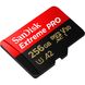 SanDisk 256 GB microSDXC UHS-I U3 Extreme Pro + SD Adapter SDSQXCD-256G-GN6MA 327478 фото 3