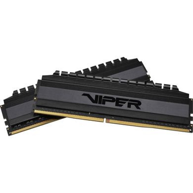 PATRIOT 32 GB (2x16GB) DDR4 3200 MHz Viper 4 Blackout (PVB432G320C6K) 325633 фото