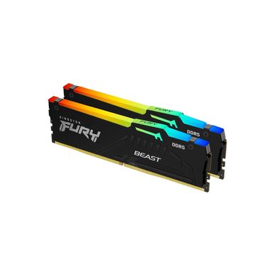 Kingston FURY 16 GB (2x8GB) DDR5 5200 MHz Beast RGB EXPO (KF552C36BBEAK2-16) 327108 фото