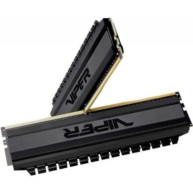 PATRIOT 32 GB (2x16GB) DDR4 3200 MHz Viper 4 Blackout (PVB432G320C6K) 325633 фото