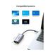 UGREEN CM275 USB-C to 2.5 Gigabit Ethernet Adapter Grey (70446) 325085 фото 4