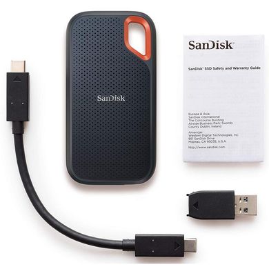 SanDisk Extreme Portable V2 2 TB Black (SDSSDE61-2T00-G25) 323240 фото