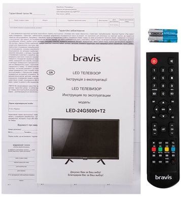 Bravis LED-24G5000 + T2 232773 фото