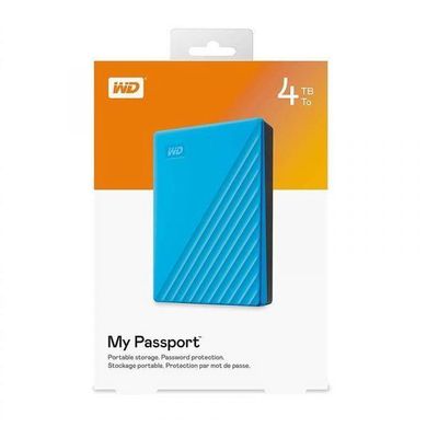 WD My Passport 4 TB Blue (WDBPKJ0040BBL-WESN) 306008 фото