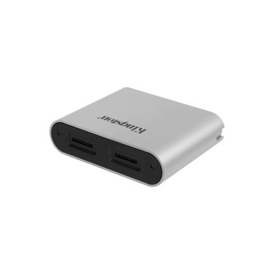 Kingston USB3.2 Gen1 Workflow Dual-Slot microSDHC/SDXC UHS-II Card Reader (WFS-SDC) 323491 фото