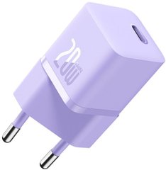 Baseus GaN5 Fast Charger (mini) 1C 20W Purple (CCGN050105) 321685 фото