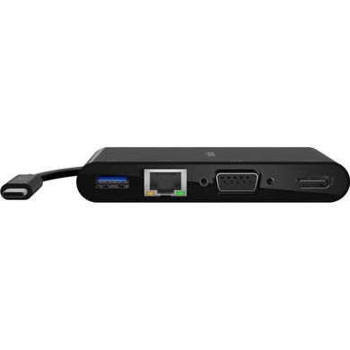 Belkin USB-C - Ethernet, HDMI, VGA, USB-A, 100W PD Black (AVC004BTBK) 324341 фото