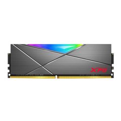 ADATA 8 GB DDR4 3600 MHz XPG Spectrix D50 RGB Tungsten Gray (AX4U36008G18I-ST50) 1405501 фото