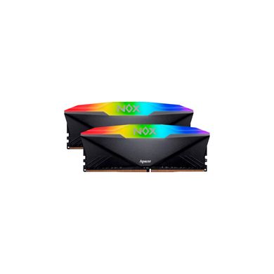 Apacer 32 GB (2х16GB) DDR4 3600 MHz NOX RGB Black (AH4U32G36C25YNBAA-2) 328955 фото