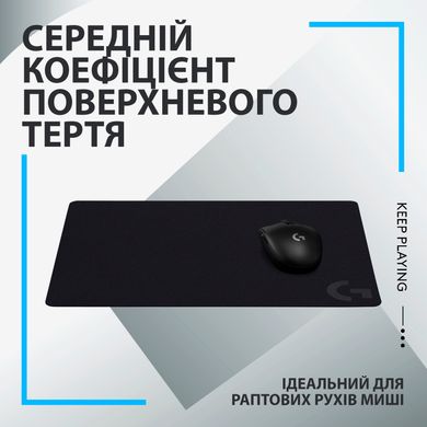 Logitech G640 Gaming Mouse Pad Control Black (943-000798) 325883 фото