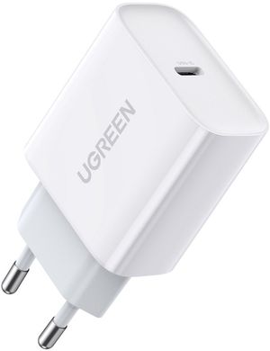 UGREEN CD137 Fast Charger White (60450) 6718804 фото