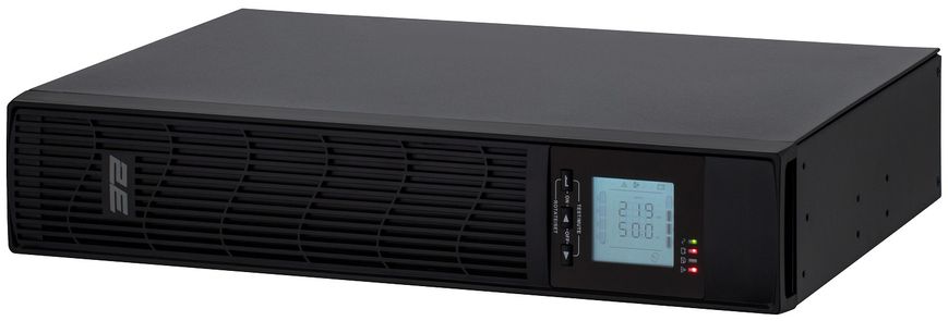 2E PS1000RT, 1000VA/800W, RT2U, LCD, USB, 3xC13 (2E-PS1000RT) 321497 фото